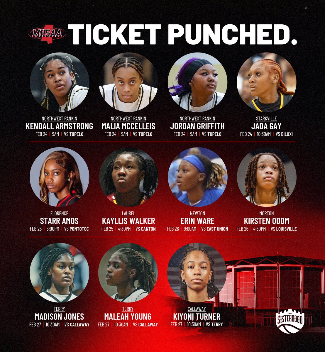 Got a few kids in the BIG HOUSE this week.
Catch some action!!
#TSH25 #ouTSHine25
#mississippiGIRLScanBALL