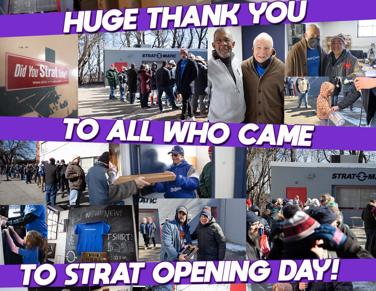 Strat Opening Day was an amazing experience and we thank you all for making it so special!