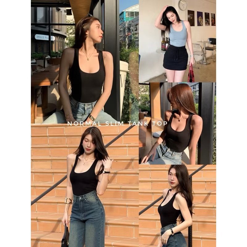 _amt893's tweet photo. Normal slim tank top 390.- เสื้อกล้ามทรงเข้ารูป ผ้านุ่ม ลื่น ใส่สบาย

https://t.co/SWdqvbKmdB

#ช้อปปี้แฟชั่น https://t.co/hPKFrI2Rg3