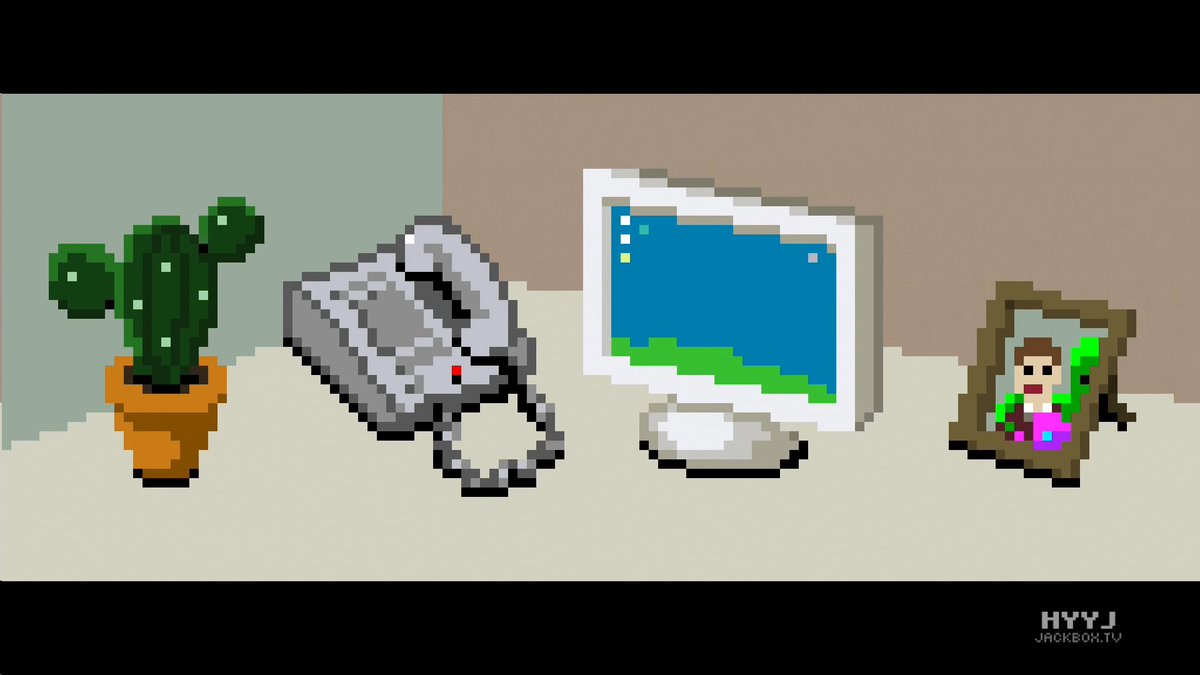 em (@emkrschlr) on Twitter photo I finally started watching #Severance and this is so niche but the aesthetics inside Lumon are the exact uncanny aesthetic in the <a href="/jackboxgames/">Jackbox Games</a> Bomb Corp from 2015 I finally started watching #Severance and this is so niche but the aesthetics inside Lumon are the exact uncanny aesthetic in the <a href="/jackboxgames/">Jackbox Games</a> Bomb Corp from 2015