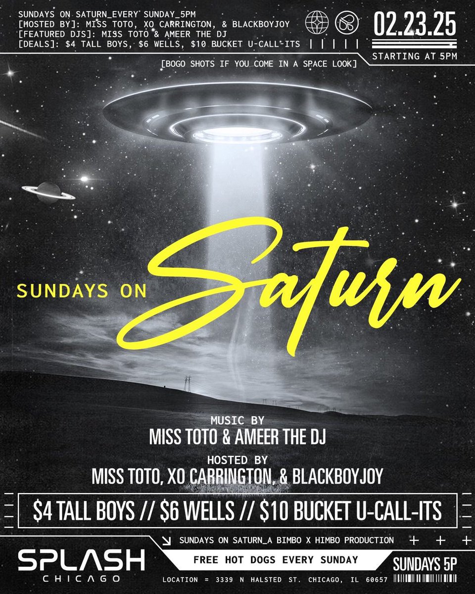 Even Thee Stallion thinks you should join us for Sundays on Saturn… 😛