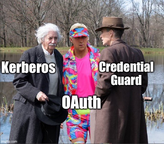 Tobi_Msp's tweet photo. Kerberos—authorization between trusted Active service domain.
OAuth Also known as open authorization—allows resource owners to “authorize” third-party access to their server resources without providing credentials.
SSO MECHANISMS.
#cybersecurity #cybersecuritymeme https://t.co/JYgaWo2YNB
