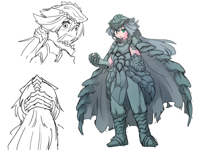 リバガメ擬人化 