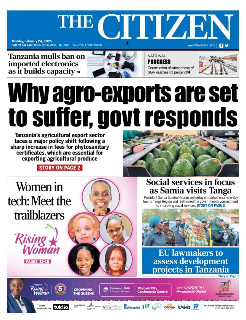 #Magazetiyaleo 

The Citizen 

Jumatatu Februari 24, 2025