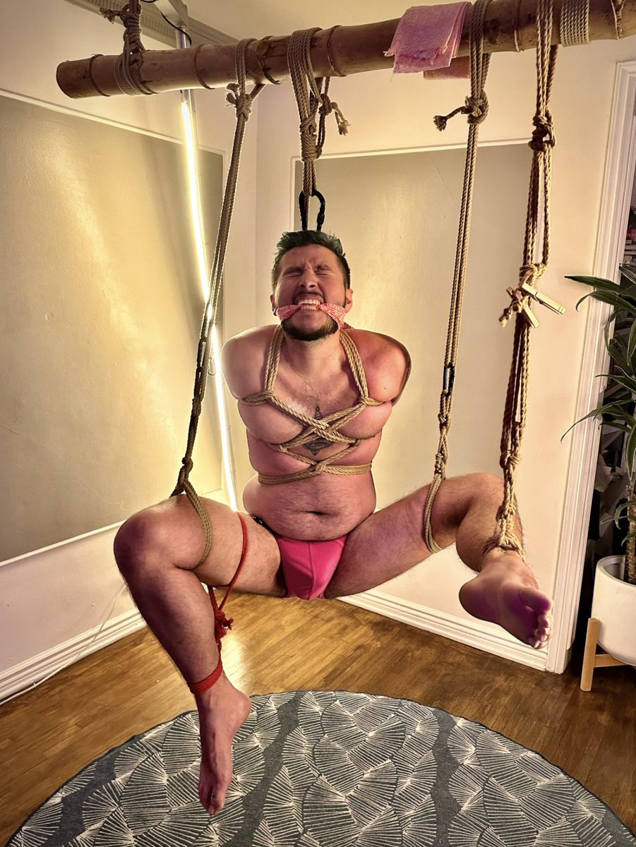 Suspension Rig: Tetruss Bamboo  see more at Tetruss.com Rigging @domellliot
model: anonymous #japanshibari #shibari #kinbaku #rope #ropebondage #ropelove #japaneseropestyle #tiedup #submission #japaneseropebondage #bdsm #bondage #slave #sexy #gaybondage #gayrope