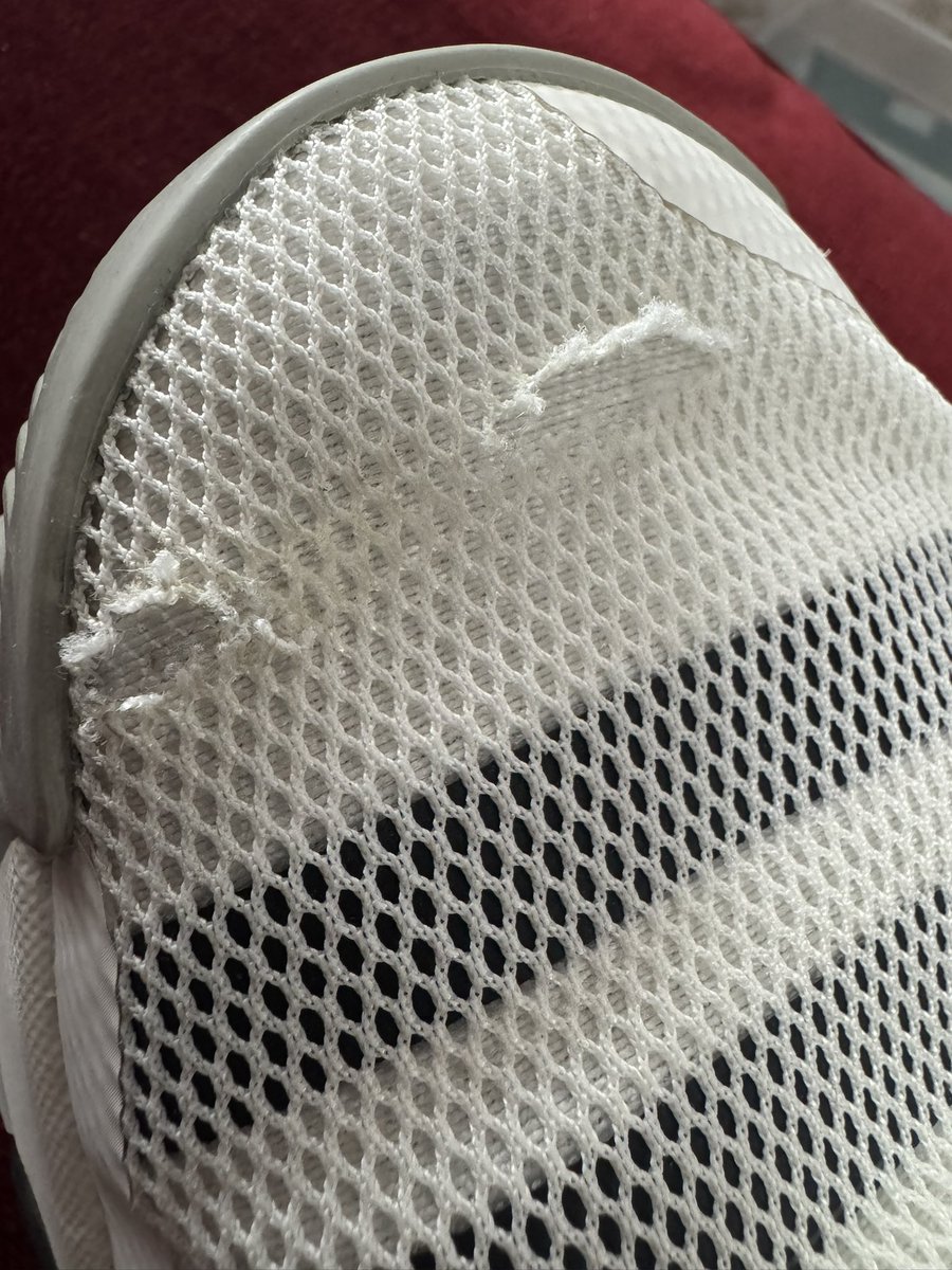 tgruger's tweet photo. @AdidasService hi. I bought a pair of Trae hoop shoes on Jan 11 from Zappos and love them. Have played 4 times and the top has torn. Wondering if I can exchange for exact same shoe. Zappos said they would not exchange. Thanks for the help. https://t.co/dxakHF9D1O
