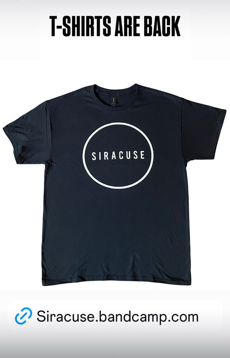 siracusemusic's tweet image. Get on over to our bandcamp page to grab yourself some fresh new MERCH!

siracuse.bandcamp.com