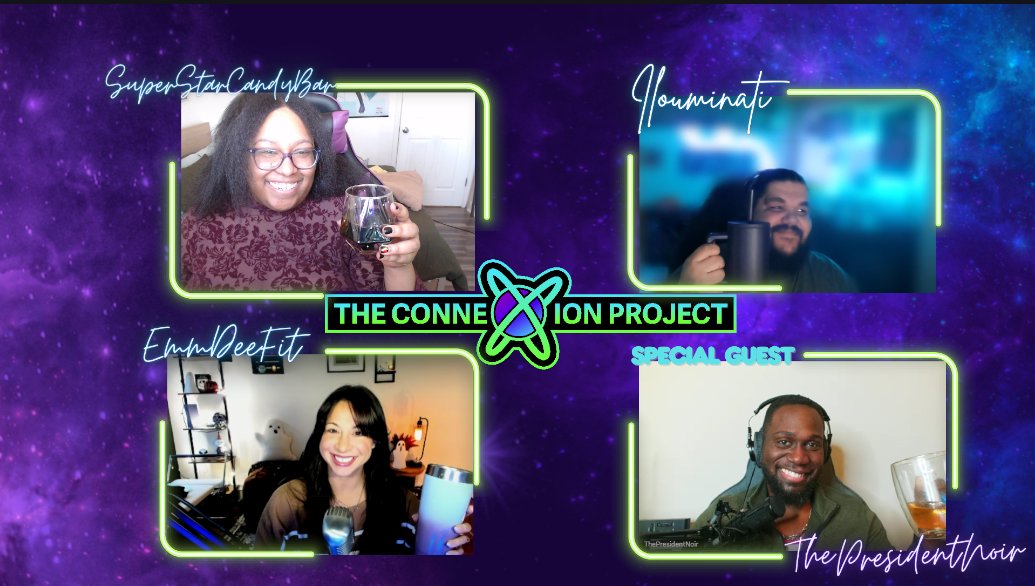 The Connexion Project (@connexionproj) on Twitter photo Hey guys we are LIVE with our end of the month Podcast with our Special Guest <a href="/PresidentNoir/">ThePresidentNoir 🔜 Momocon</a> !! Come on by and hang out with us <3 Hey guys we are LIVE with our end of the month Podcast with our Special Guest <a href="/PresidentNoir/">ThePresidentNoir 🔜 Momocon</a> !! Come on by and hang out with us <3