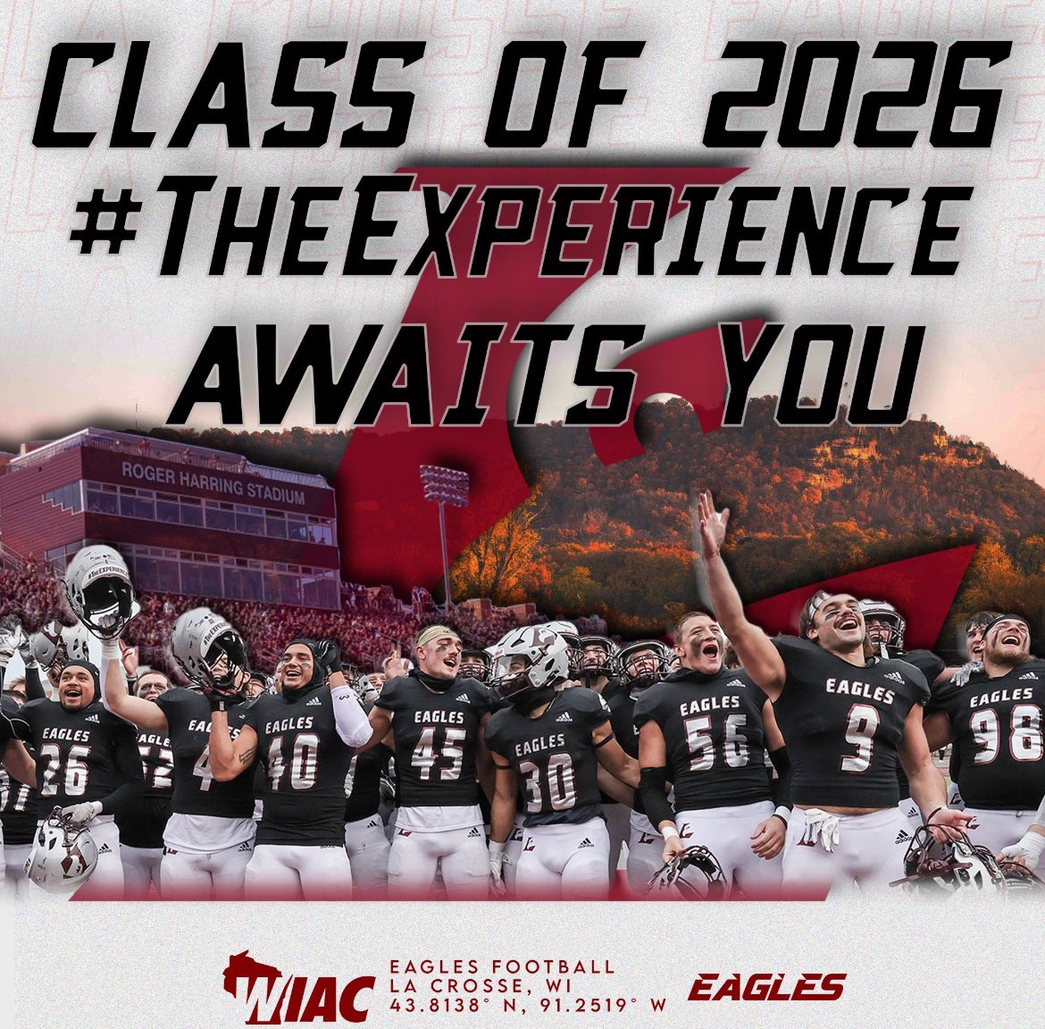 Henry Crumlett (@hcrumlett) on Twitter photo Thank you @ajschmitz22 for the Junior Day invite! I’m super excited to learn more about <a href="/UWLEagleFB/">UW-La Crosse Football</a>!
<a href="/Coach_Yos/">Brian Iossi</a> <a href="/CHSFootball100/">Central Rockets - Football</a> <a href="/FISTFootball/">FIST FootballAcademy</a> <a href="/EDGYTIM/">Timothy “EDGYTIM” OHalloran</a> <a href="/PrepRedzoneIL/">Prep Redzone Illinois</a> Thank you @ajschmitz22 for the Junior Day invite! I’m super excited to learn more about <a href="/UWLEagleFB/">UW-La Crosse Football</a>!
<a href="/Coach_Yos/">Brian Iossi</a> <a href="/CHSFootball100/">Central Rockets - Football</a> <a href="/FISTFootball/">FIST FootballAcademy</a> <a href="/EDGYTIM/">Timothy “EDGYTIM” OHalloran</a> <a href="/PrepRedzoneIL/">Prep Redzone Illinois</a>