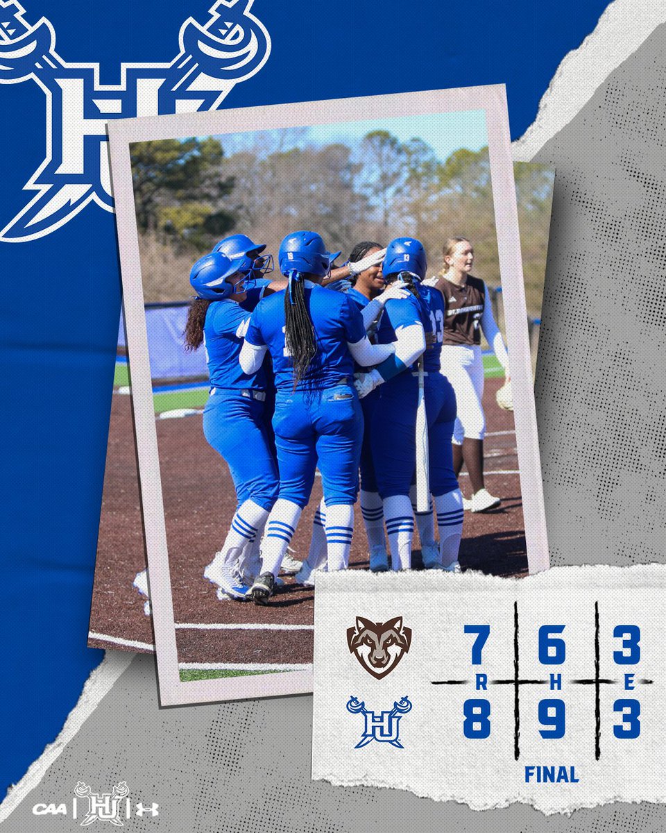 The Pirates win the home opener!

#WeAreHamptonU