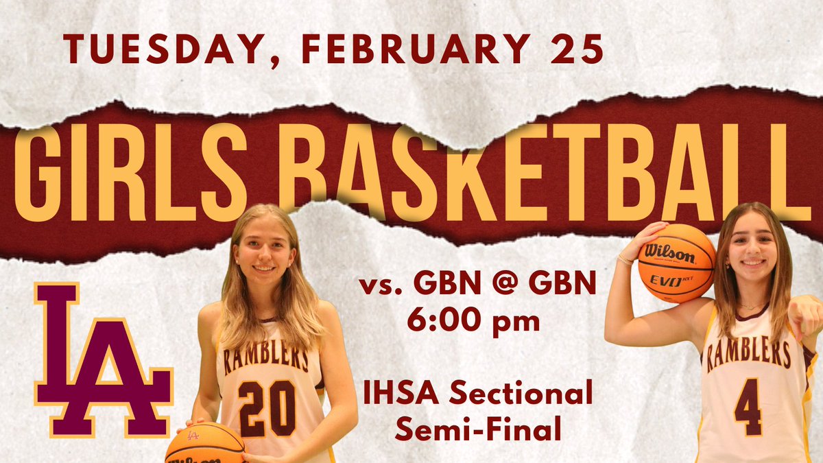 The Ramblers head to GBN to play GBN this Tuesday at 6:00. #HardWorkPaysOff