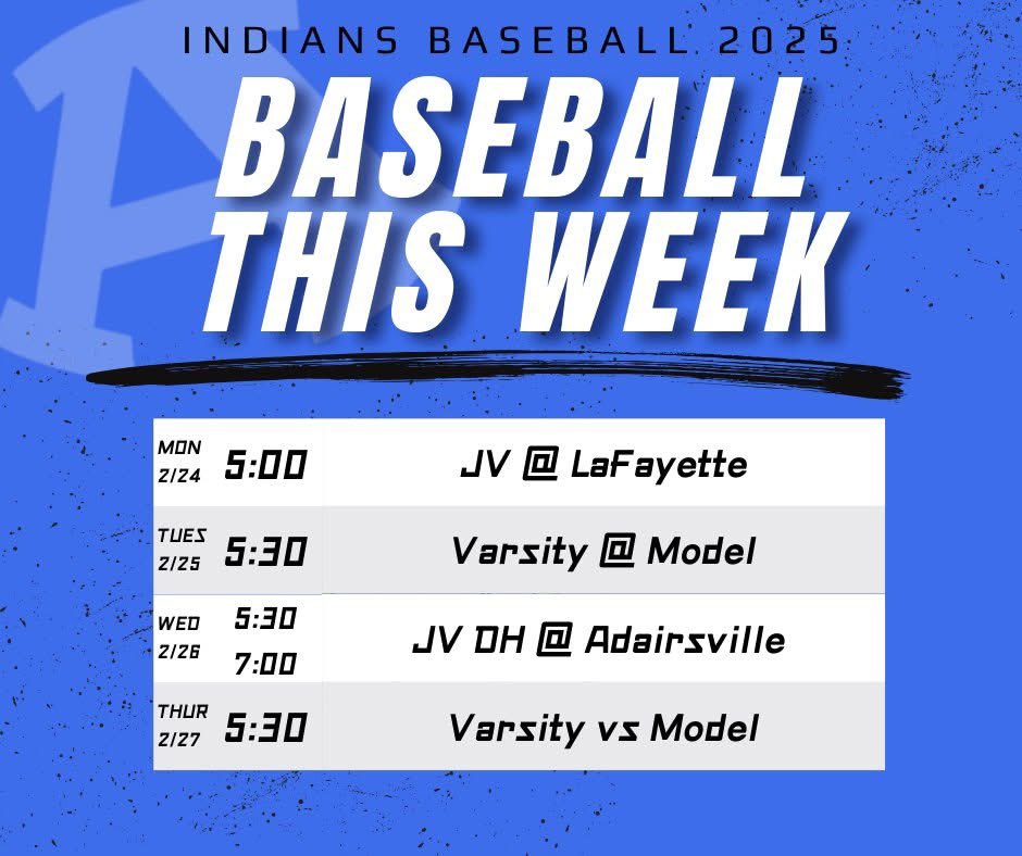 Armuchee High School Baseball (@ahstribebball) on Twitter photo Busy week for baseball! See y’all on the road and at home on Thursday! Go Tribe! <a href="/ArmucheeHigh/">Armuchee High School</a> Busy week for baseball! See y’all on the road and at home on Thursday! Go Tribe! <a href="/ArmucheeHigh/">Armuchee High School</a>