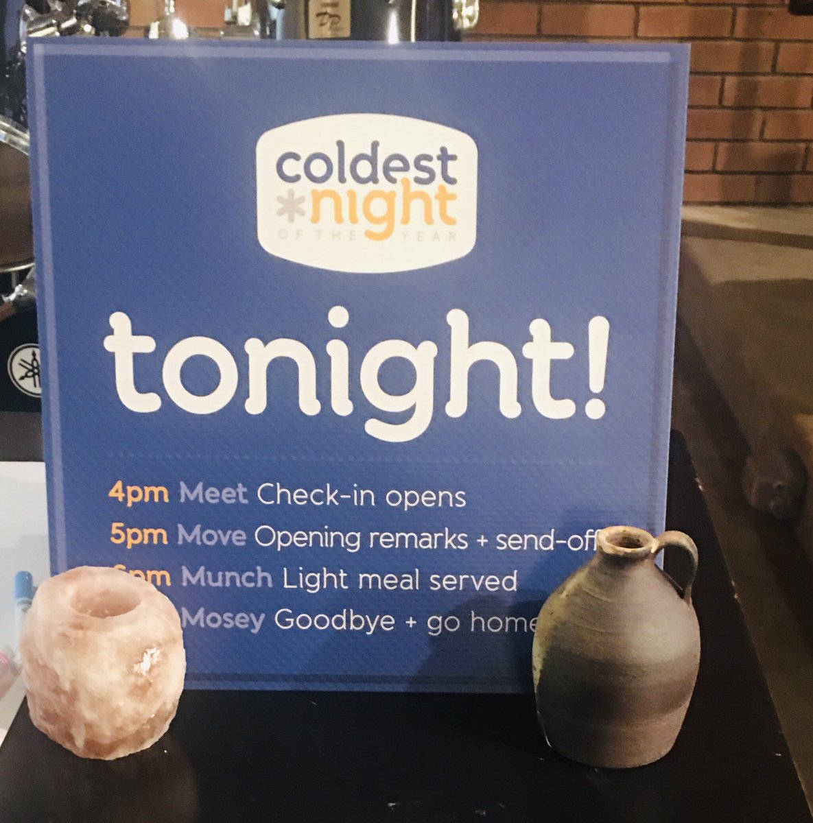 A great evening to walk in support of Armagh’s Coldest Night of the Year. <a href="/IndwellCA/">Indwell</a> 
You can still donate to help reach their goal while supporting a cause that provides shelter, warmth, &amp; safety for women and children escaping violence💙#ArmaghHouse #CNOY #MississaugaLakeshore