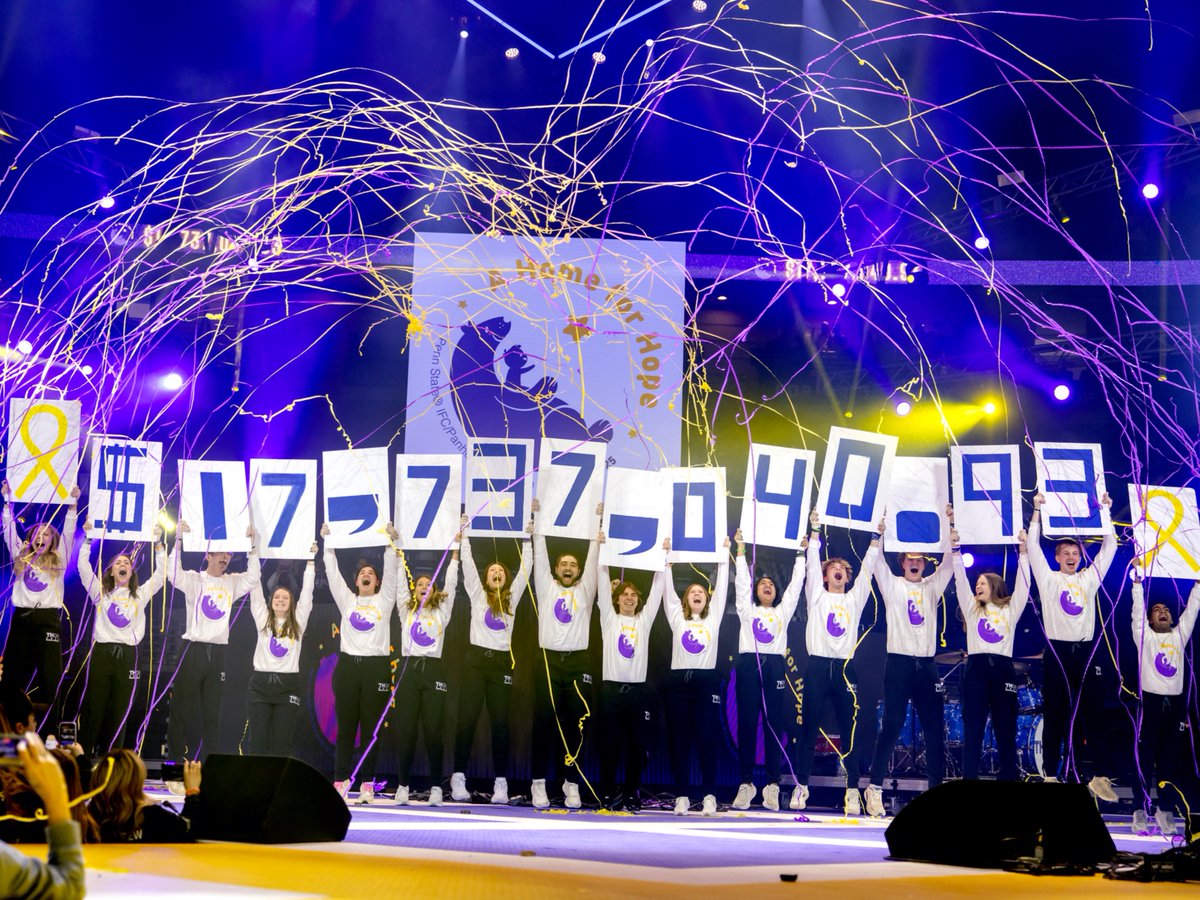 Four Diamonds (@fourdiamonds) on Twitter photo 🎉 Incredible! A record-breaking $17,737,040.93 #ForTheKids! 🎉
#FTK #THON2025 #ConqueringChildhoodCancer <a href="/THON/">Penn State THON™</a> <a href="/penn_state/">Penn State</a> 🎉 Incredible! A record-breaking $17,737,040.93 #ForTheKids! 🎉
#FTK #THON2025 #ConqueringChildhoodCancer <a href="/THON/">Penn State THON™</a> <a href="/penn_state/">Penn State</a>