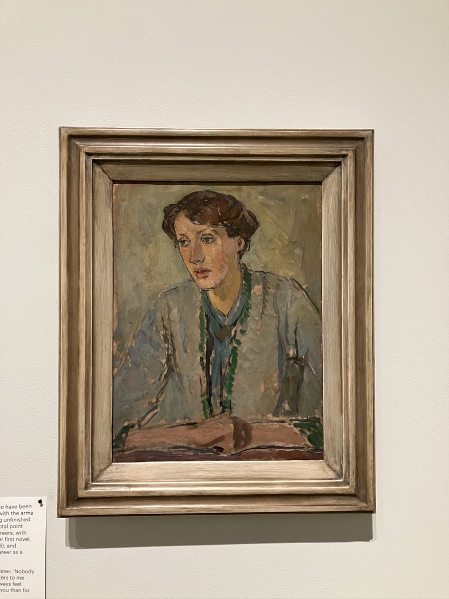 c_m_rees's tweet image. Popped into @MK_Gallery for the final day (and, at 4pm, also the final hour!) of this beautiful Vanessa Bell collection. Very glad we caught it just in time.