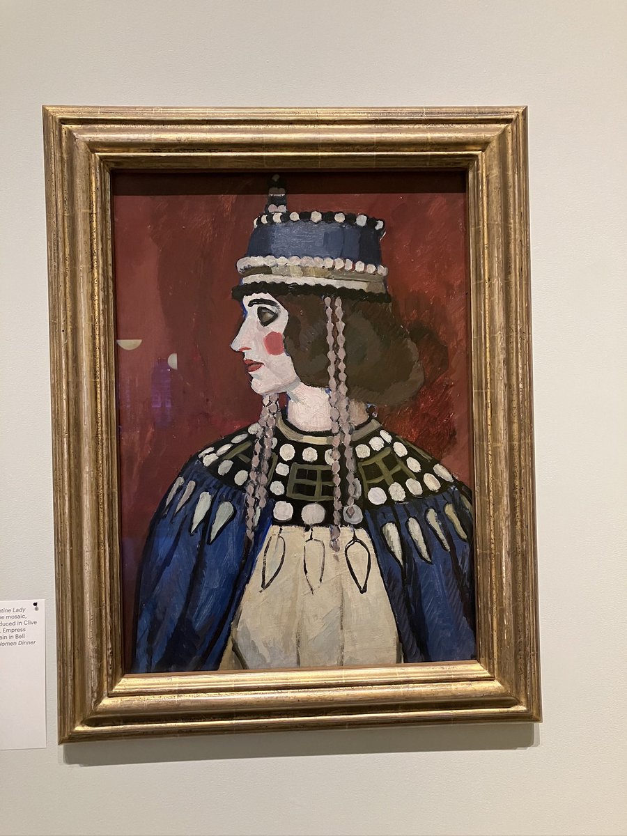 c_m_rees's tweet image. Popped into @MK_Gallery for the final day (and, at 4pm, also the final hour!) of this beautiful Vanessa Bell collection. Very glad we caught it just in time.