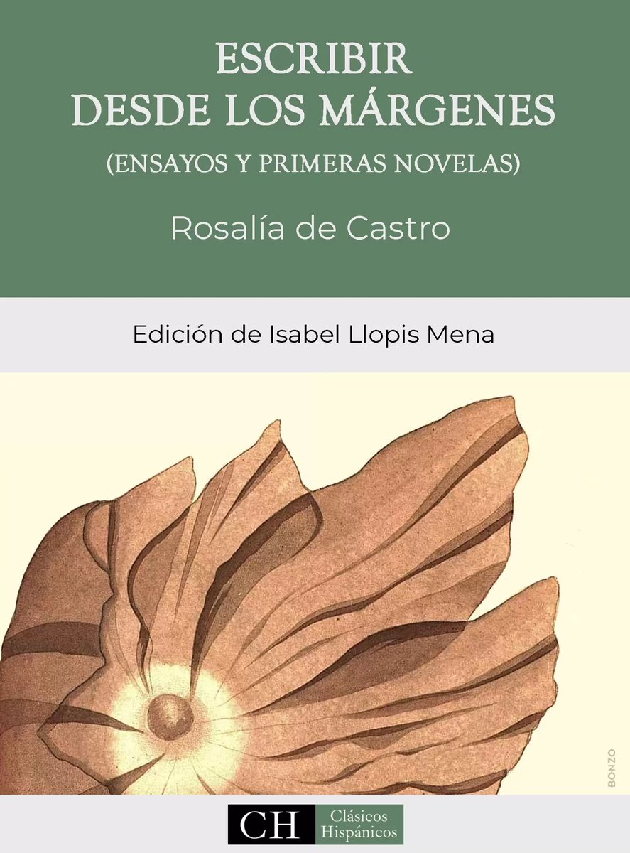 No podemos dejar pasar el 23 de febrero sin recordar el nacimiento de Rosalía de Castro y leer sus ensayos y novelas en la edición preparada por  Isabel Llopis Mena para Clásicos Hispánicos.
clasicoshispanicos.com/ebook/escribir…
