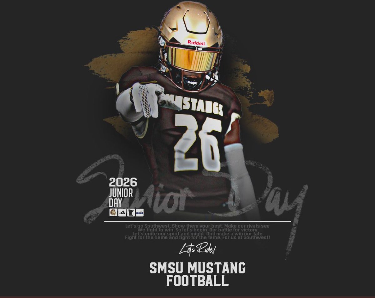 Thanks for the invite! <a href="/CoachBull16/">Levi Bullerman</a> <a href="/SMSUfootball/">SMSU Football</a>