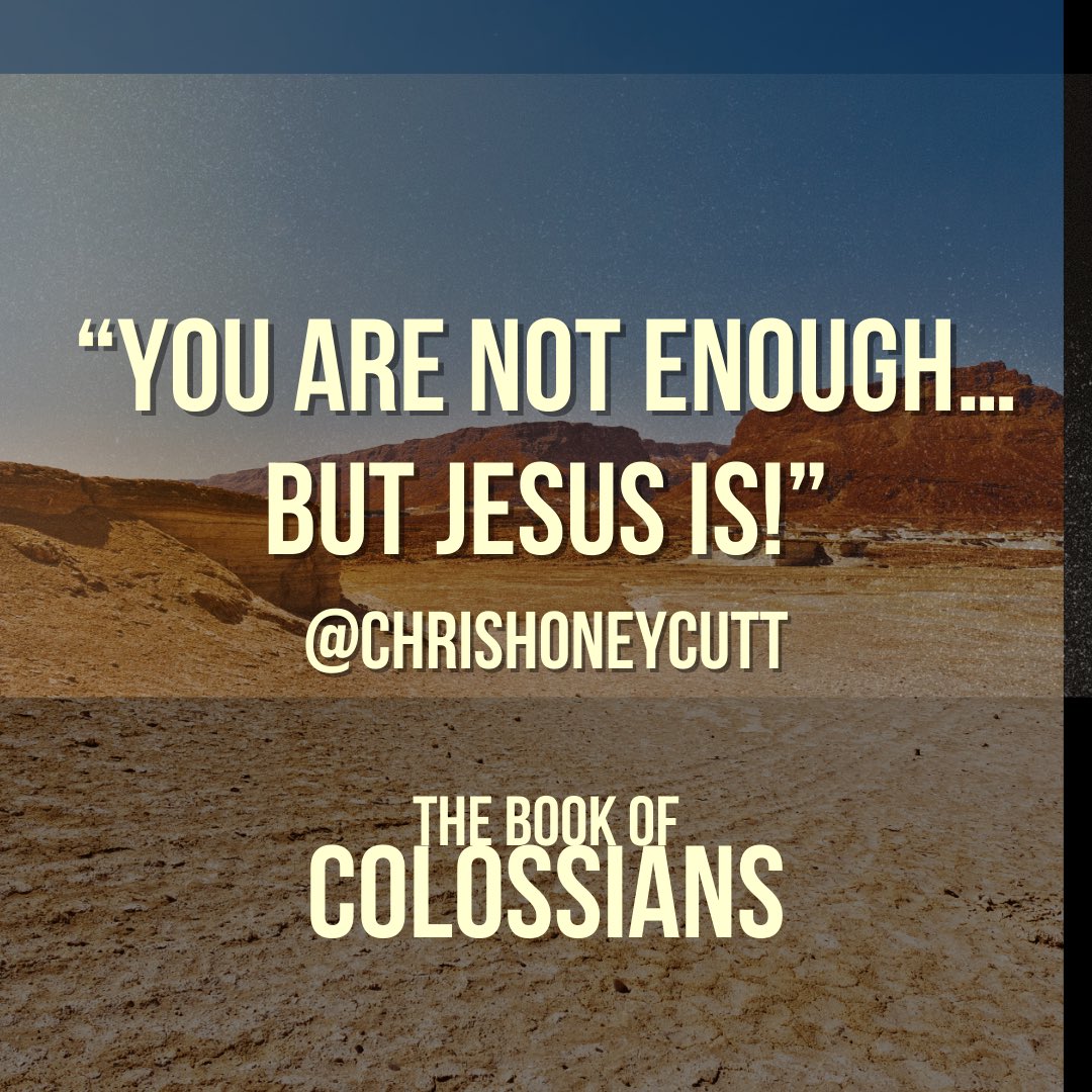 ForwardMyrtle's tweet image. Have faith and embrace fullness in Christ! Don’t believe the deception from the world that tells you everything you want to hear. 

Instead, you already have everything you need when Jesus is at the center of your life! 

#BookOfColossians #DeityOfChrist #ForwardChurch