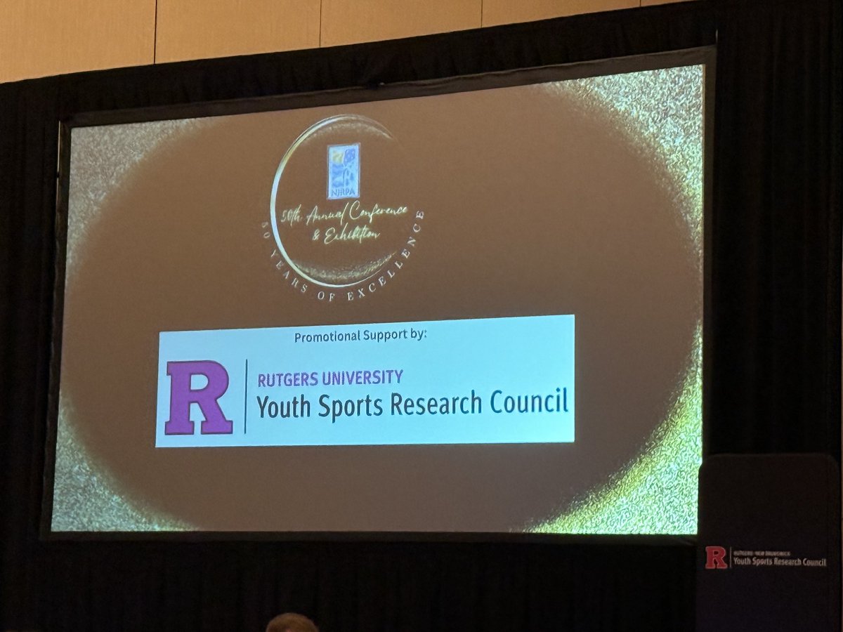 Opening conference welcome ! Great discussion on what’s changed in youth sport over the past 50 years from the rec perspective!