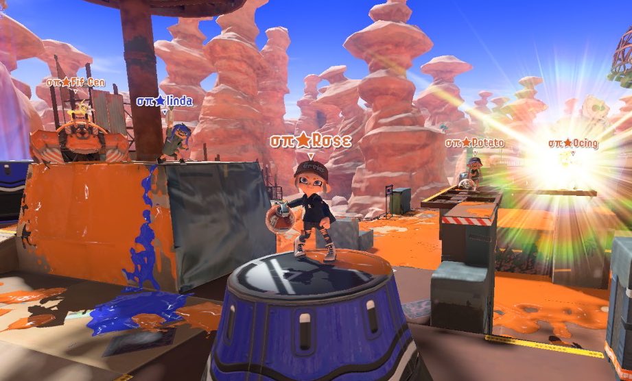Octoπ (@octon_spl) on Twitter photo Octoπ outplaced our seed and got🥉in FLUTI Div S!
<a href="/rosearrow_spl/">Rose</a> ninja ntri
<a href="/FifGen/">Fif Gen @ 🥇 Booyah Bay</a> vSplash crab warrior
<a href="/AcingSpl/">Acing (luna blaster guy)</a> luna
elevatedpotato American jetpacker
<a href="/LunaTorpa/">luna🐰</a> at work
Ggs! Octoπ outplaced our seed and got🥉in FLUTI Div S!
<a href="/rosearrow_spl/">Rose</a> ninja ntri
<a href="/FifGen/">Fif Gen @ 🥇 Booyah Bay</a> vSplash crab warrior
<a href="/AcingSpl/">Acing (luna blaster guy)</a> luna
elevatedpotato American jetpacker
<a href="/LunaTorpa/">luna🐰</a> at work
Ggs!