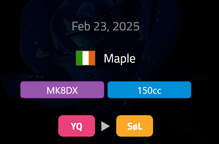 soMapleism's tweet image. Thanks Solar Storm for having me on board, can&apos;t wait to play with you guys In the coming tournaments ☀️😎

And thank you @YoshiGanq for the epic 2 year journey you are all fucking goats ❤️