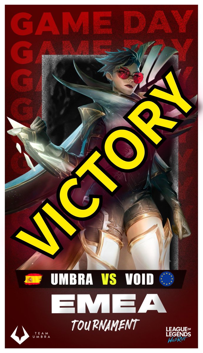 S0LEVN's tweet photo. 🏆 ¡Día duro, pero INCREÍBLE! 🏆
3 partidos, 3 victorias y
¡CLASIFICADOS PARA PLAYOFFS! 😏
Que más se puede pedir 🤟🏻
Nuestros guerreros arrasaron como una apisonadora y piensan seguir haciéndolo hasta el final. 🔥
Lets goo!
#UMBRAVaPorTodas #BeTheShadow
#RiftLegends #Wildrift https://t.co/oPDnwj47wo