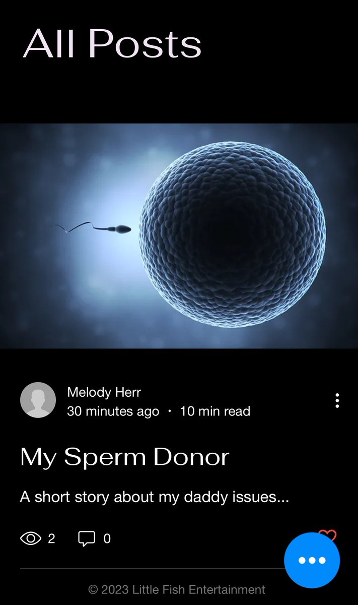 Write_Herr's tweet image. Never wrote a blog post before, but did some raw, unfiltered, unedited writing today. Harsh truths. Maybe a future screenplay. Cathartic nonetheless.

lilfishentertainment.com/blog

#ScreenwiterCommunity #ScreenwritingTwitter #daddyissues