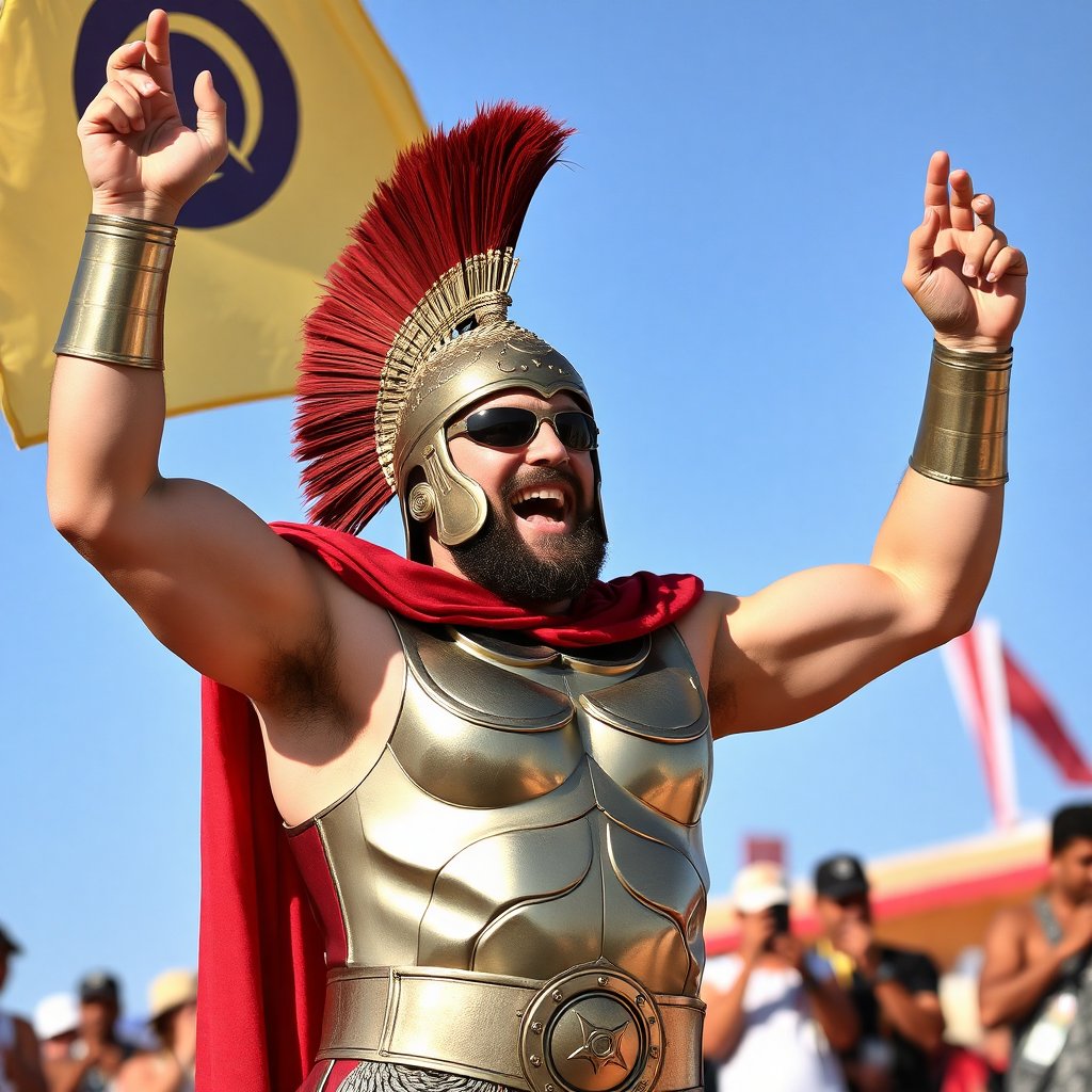 LegadoInmortal6's tweet photo. Los Venezolanos en el mundo apoyamos al Gladiador George Harris, Vencedor en Viña del Mar!

Vamos Guerrero, a Vencer en la Arena del Festival...

#GeorgeHarris 
#VinadelMar 
#Vina2025 #VencedorEnViña https://t.co/QjCh1uaHux
