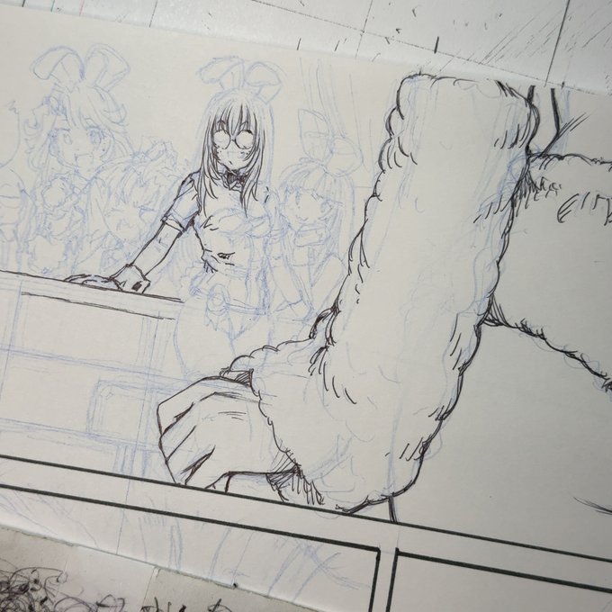 ばにてる開店準備チェキ 