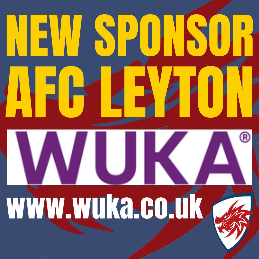 We’re thrilled to announce that AFC Leyton is now sponsored by the UK’s #1 period underwear and sportswear brand, WUKA.

Please head to their website wuka.co.uk to check out their range of products