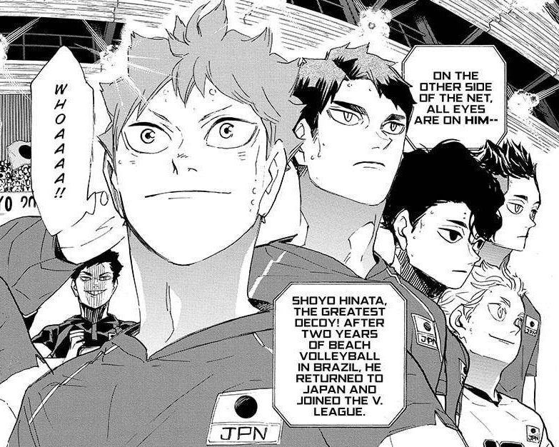 when I think about the great things hinata shoyo accomplished i don’t feel the need to call it a miracle because throughout the series we see him repeatedly place those bricks of hard work on the concrete to build himself up from being in karasuno to playing in the olympics