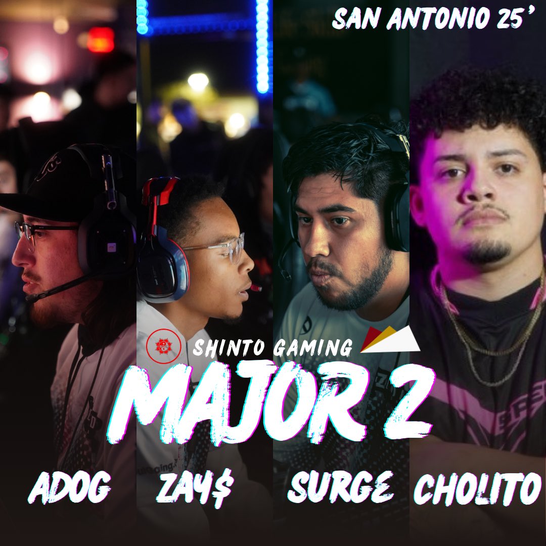 Zoned Out Gaming (@zonedoutgaming) on Twitter photo 🚨 LAN UPDATE 🚨
We are locked for the <a href="/ShintoGC/">Shinto Gaming Club</a> Major 2 hosted by <a href="/TPCircuit/">The Premier Circuit</a>! 💥
Our squad is ready to dominate and prove why we’re one of the best in the game.
🎮 <a href="/TheAdog9/">Adog</a>
🎮 <a href="/MTCZay/">Zay$</a>
🎮 <a href="/_Surge05/">who</a>
🎮 <a href="/Cholitooo_/">INF Cholo</a>
We’ve been grinding, and it’s time to show out. Who’s 🚨 LAN UPDATE 🚨
We are locked for the <a href="/ShintoGC/">Shinto Gaming Club</a> Major 2 hosted by <a href="/TPCircuit/">The Premier Circuit</a>! 💥
Our squad is ready to dominate and prove why we’re one of the best in the game.
🎮 <a href="/TheAdog9/">Adog</a>
🎮 <a href="/MTCZay/">Zay$</a>
🎮 <a href="/_Surge05/">who</a>
🎮 <a href="/Cholitooo_/">INF Cholo</a>
We’ve been grinding, and it’s time to show out. Who’s
