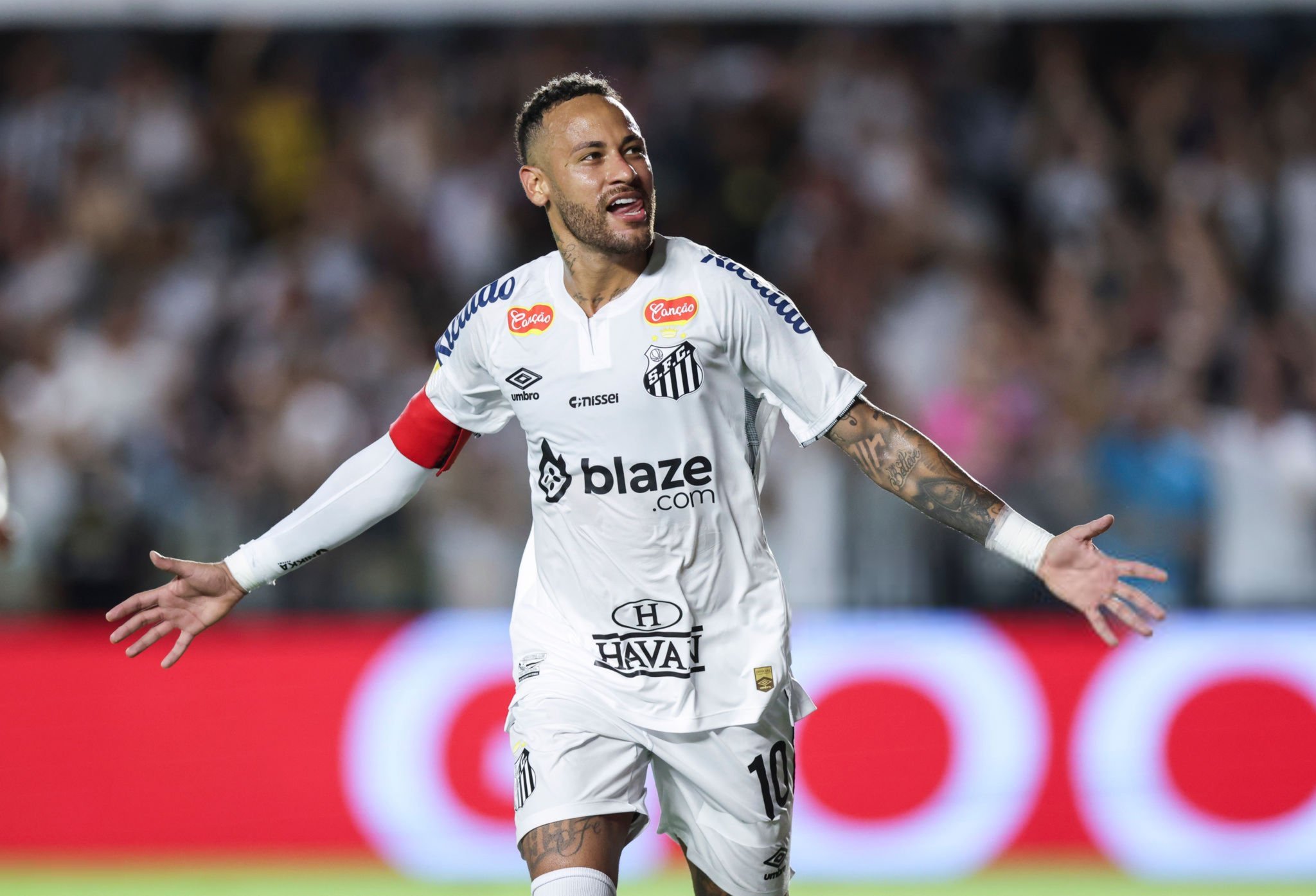 Golazo de Neymar con el Santos