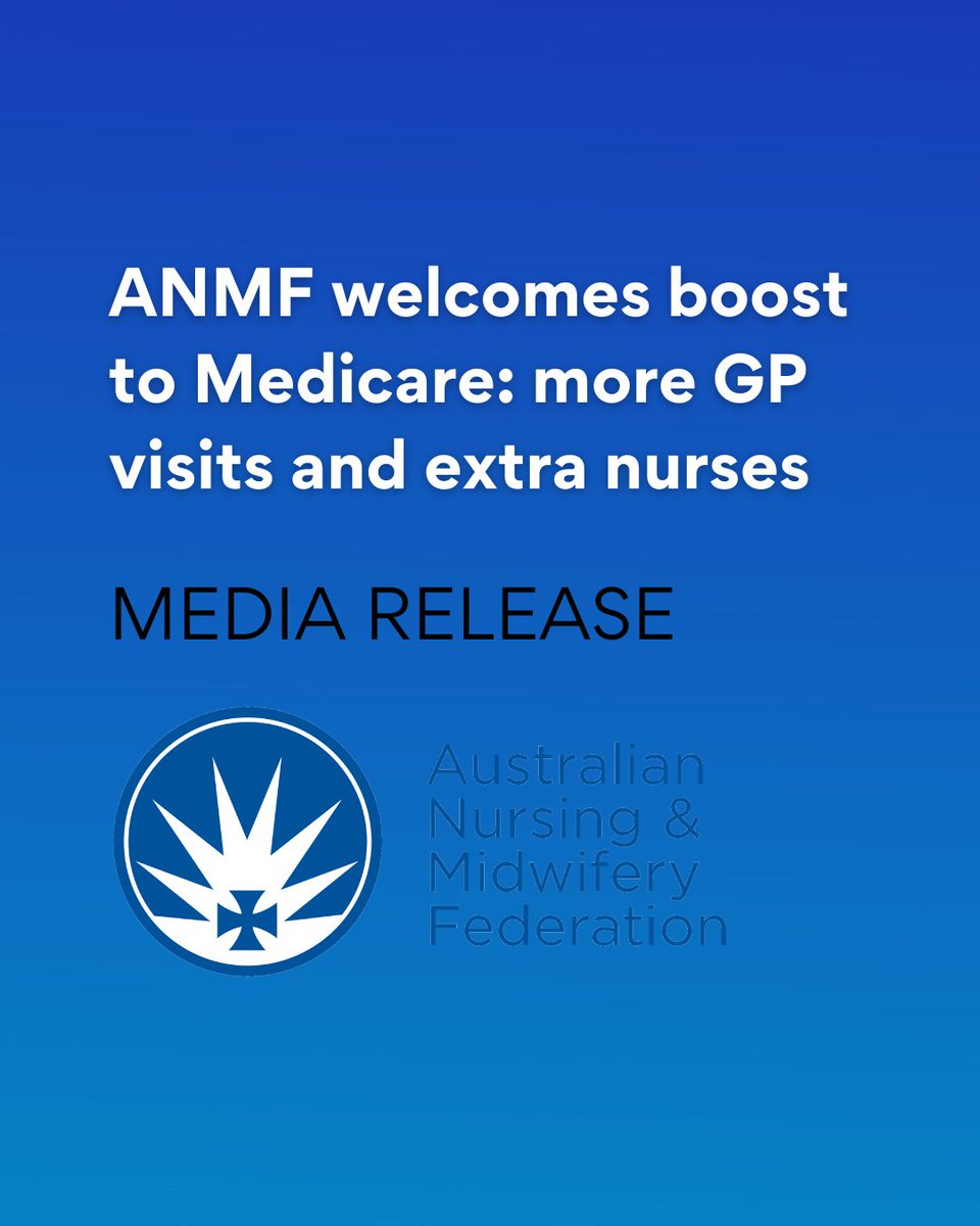 ANMF - Australian Nursing Midwifery Federation tweet media