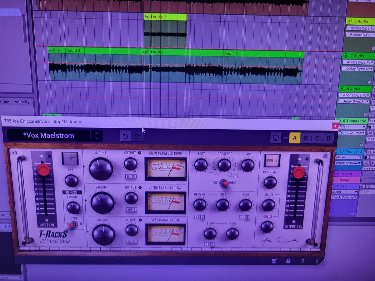 Finally started recording vox 🤘