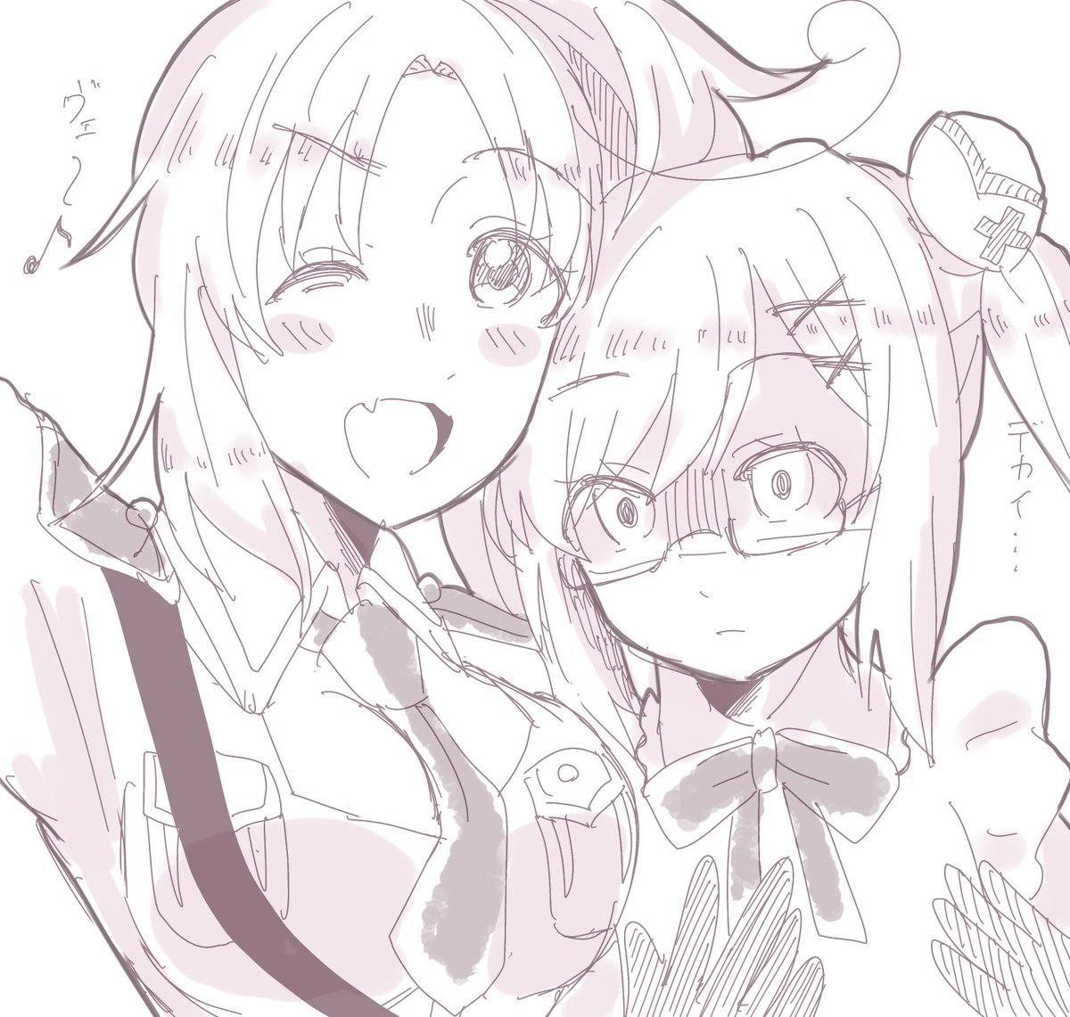 dovadova_hoho's tweet image. 再掲にょたりあ
アリーチェとアリス