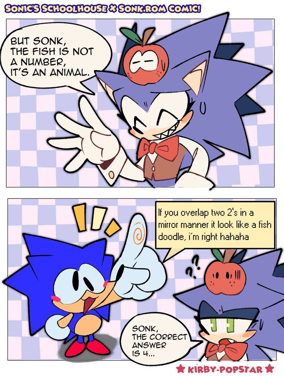 z_t00n_ 's Sonic Schoolhouse Reimagined X Sonk.rom Comic (Part 2