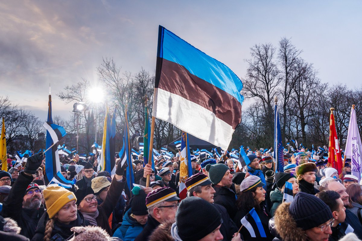 Today we celebrate the 107th anniversary of Estonian independence.

It’s a day to remind ourselves that despite all odds, freedom can prevail if it is fought for.

Elagu Eesti – Long live Estonia! 🇪🇪