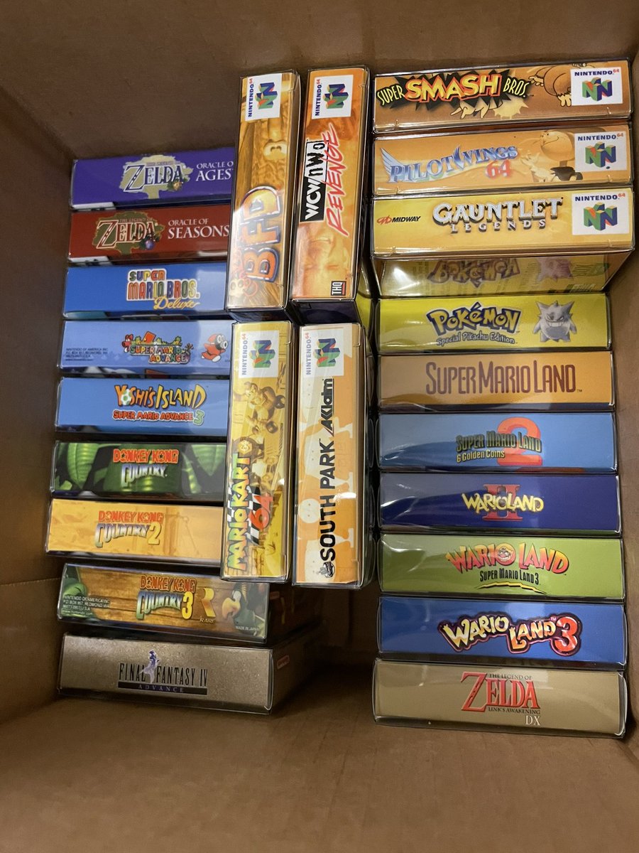 MiniBoxGaming64's tweet image. #minibox #videogames #retrogaming #gameroom #nes #snes #n64 #genesis #gba #gameboy #gbc #gamegear  #supermario #zelda        #megaman #nintendo #sega #32x #atari2600