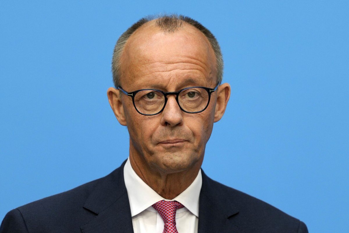 harryjsisson's tweet photo. The likely new leader of Germany, Friedrich Merz, just called out Trump, Elon Musk, and JD Vance. Here are his full comments: 

“I am communicating closely with a lot of prime ministers, and heads of EU states and for me it is an absolute priority to strengthen Europe as quickly as possible, so that we achieve independence from the US, step by step.

I never thought that I would ever need to say something like that, on television, but after the latest statements made by Donald Trump last week, it is clear, that the Americans—at any case these Americans, this administration—mostly don't care about the fate of Europe one way or another.”

He also slammed Elon Musk and JD Vance for interfering in their elections “Intervention from Washington were no less drastic, dramatic, and ultimately no less brazen, than the intervention that we have seen from Moscow.”

Scathing.