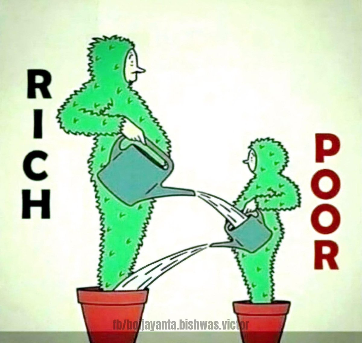 AlamDidar1973's tweet photo. Rich and poor story . https://t.co/vs1Y3XW9SJ
