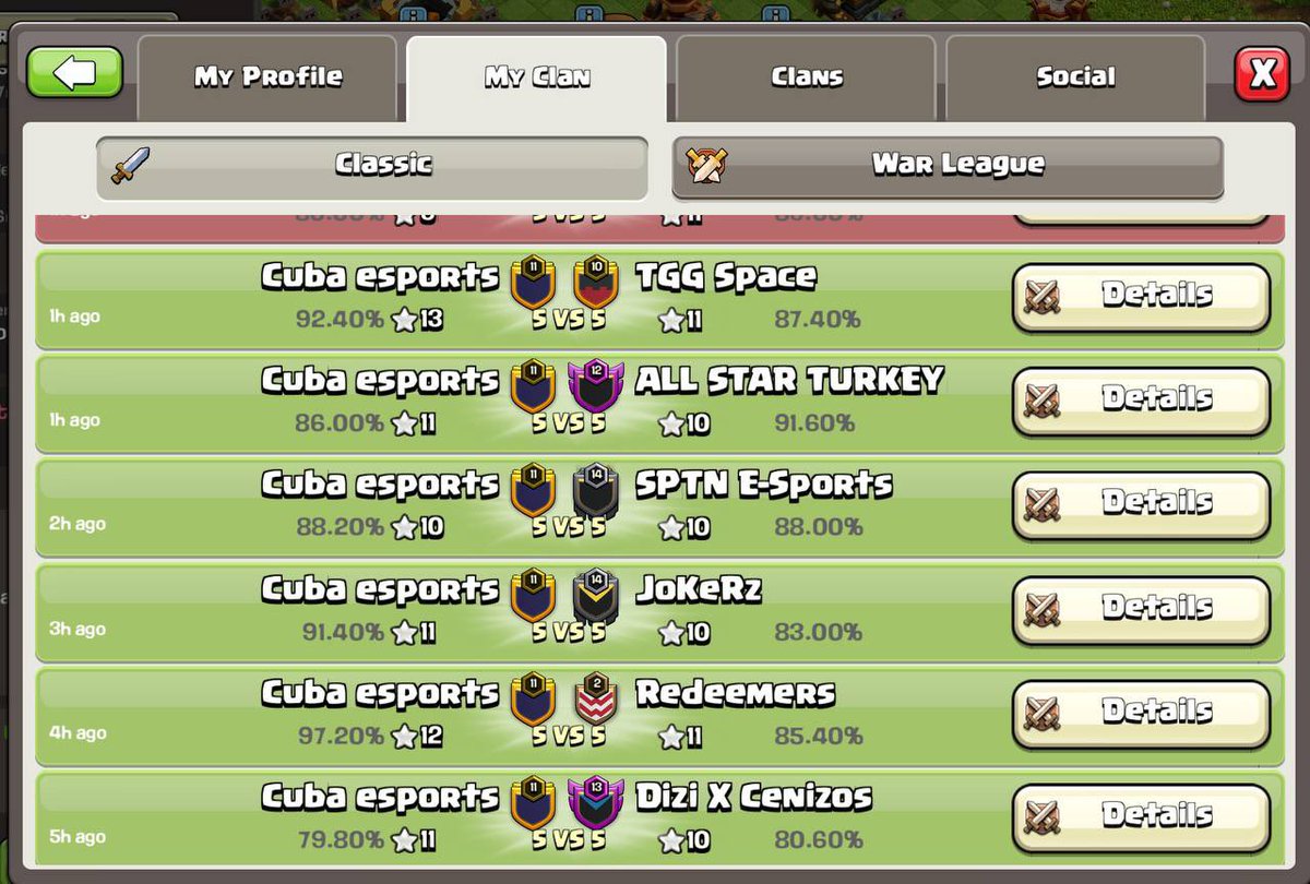 Worlds Warmup Qualifier 🥈
7-1
Boys doing well today 🔥 
Thanks to <a href="/Alfons0C/">Alfonso</a> <a href="/GedCoC/">Ged</a> for the bases 
See you next week 
Let’s goo 🇨🇺