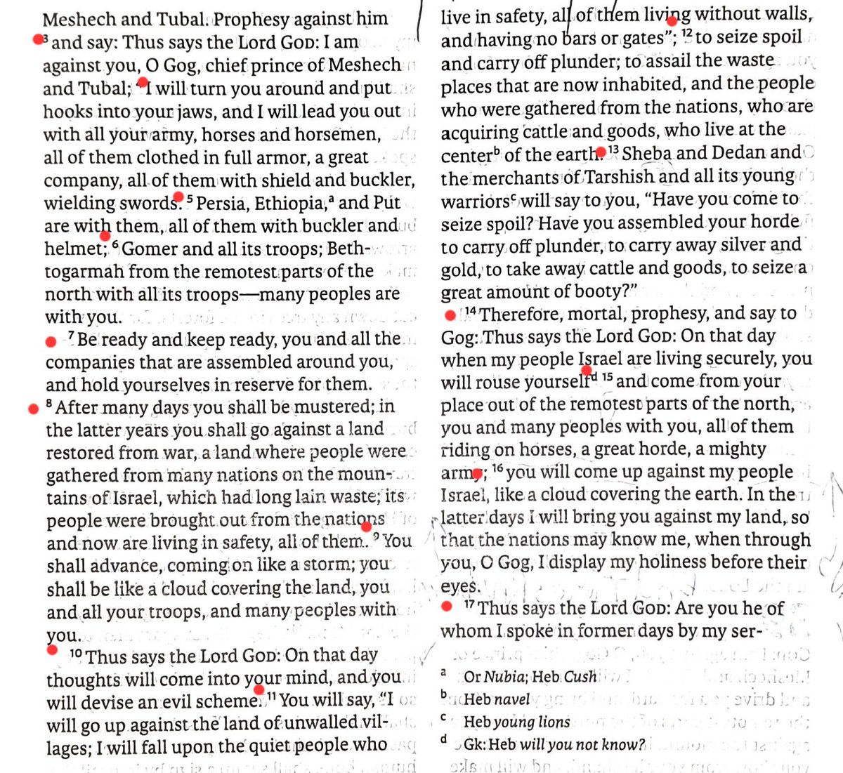 TeXasMadde's tweet image. #ApocalypticBookStudy #33
🎆 Ezekiel 38:1-23 - PT. 1

🌡⚠️💥⚔️🛡 War of Gog &amp;amp; Magog!!!

🔹  End-time battle echoes of Revelation 20:8
🔹 Divine Judgment: God’s fury shakes the earth
🔹 Theosophy: Forces beyond human control shape Hist.

📜Notes starts in Pic4 -the next Post below