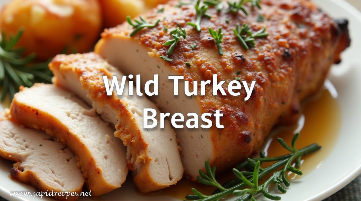 SapidRecipesNet's tweet image. Smoked Wild Turkey   Breast: A Perfect Holiday Recipe