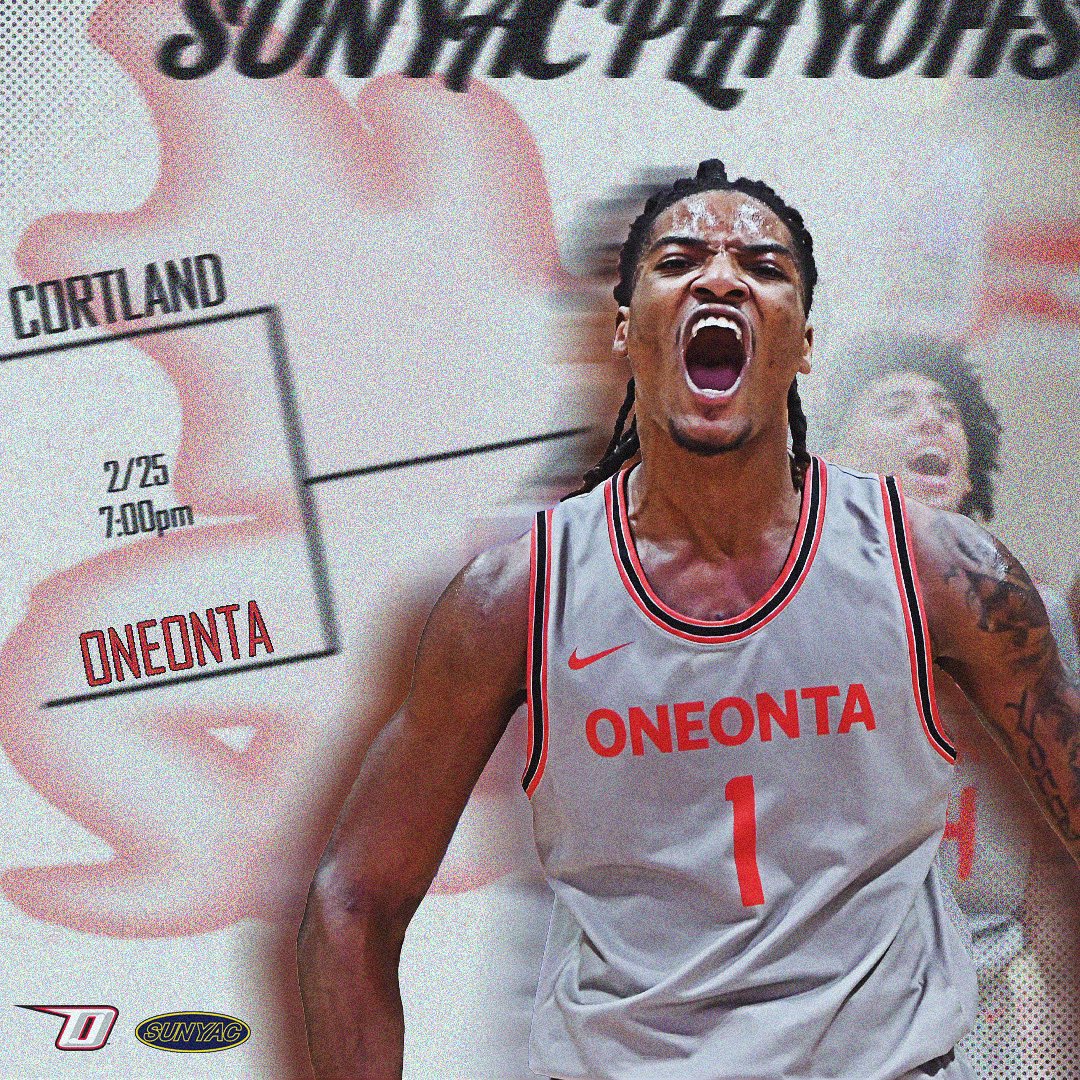 Playoff Hoops 🙌

We’ll head up I-81 on Tuesday for a matchup with Cortland in round one of the SUNYAC tournament…

#FindAWay🅾️
#D3Hoops