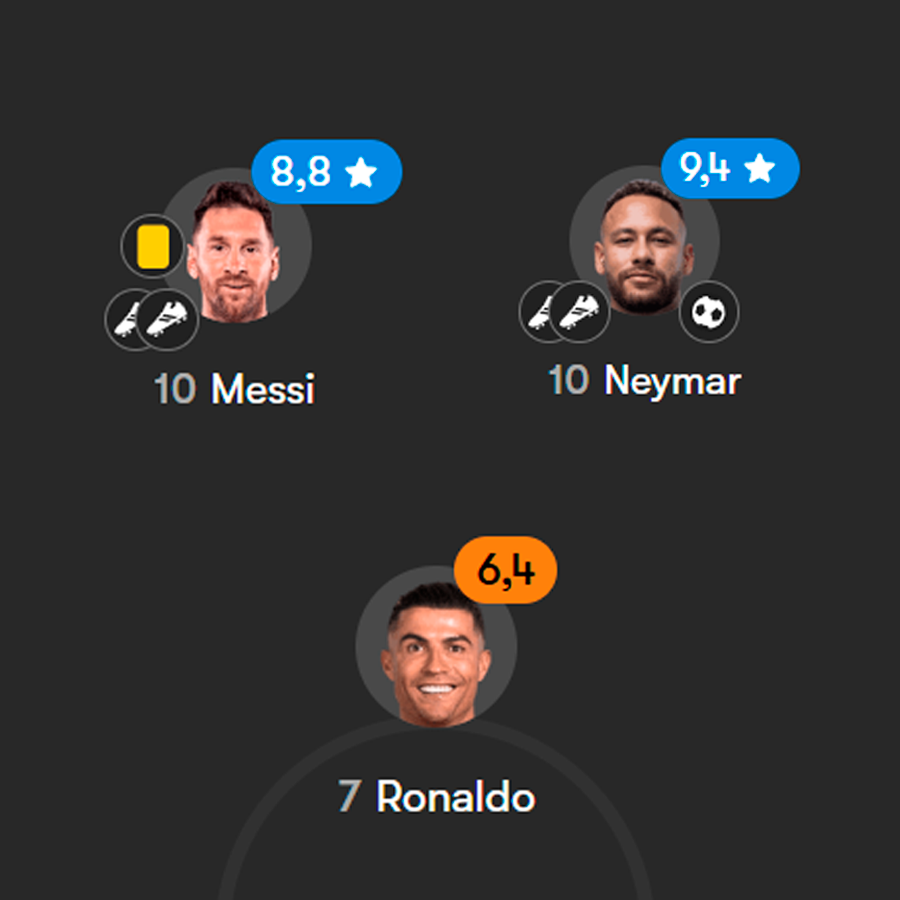 o futebol venceu essa semana