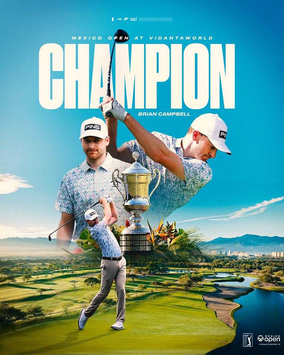 A <a href="/PGATOUR/">PGA TOUR</a> Champion! 

<a href="/4Brian_Cam/">Brian Campbell</a> claims his first PGA Tour win at the <a href="/MexicoOpenGolf/">Mexico Open at VidantaWorld</a> after two playoff holes!