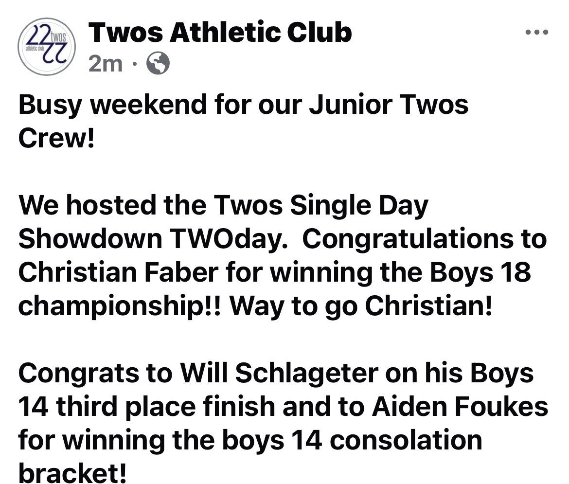 twostennis's tweet photo. Congrats Christian, Will &amp; Aiden! https://t.co/cclnIGWvlN