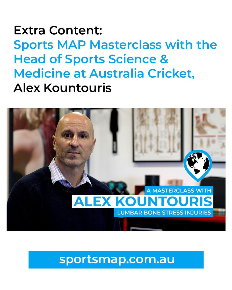 This article reviews the current imaging recommendations for diagnosing and grading pars stress injuries and spondylolysis before proposal of a novel radiological classification system

Article: tinyurl.com/4wajnkdh

VIEW Alex Kountouris' Masterclass at sportsmap.com.au